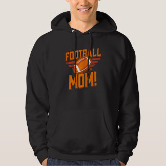 Veste À Capuche Femmes Drôle Football Graphique Femmes Et Maman Fo