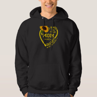 Veste À Capuche Femmes J'Ai Deux Titres Maman Et Granny Mères Da