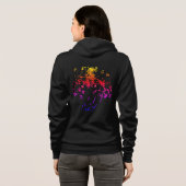 Veste À Capuche femmes loups (Dos entier)