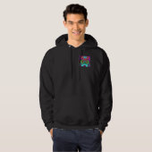 VESTE À CAPUCHE FEMMES PSICODELIC (Devant entier)