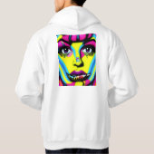 VESTE À CAPUCHE FEMMES PSICODELIC (Dos)