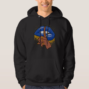 Veste À Capuche Femmes SGRho Sigma 1922 Cool Lips Bite Gamma Rho P