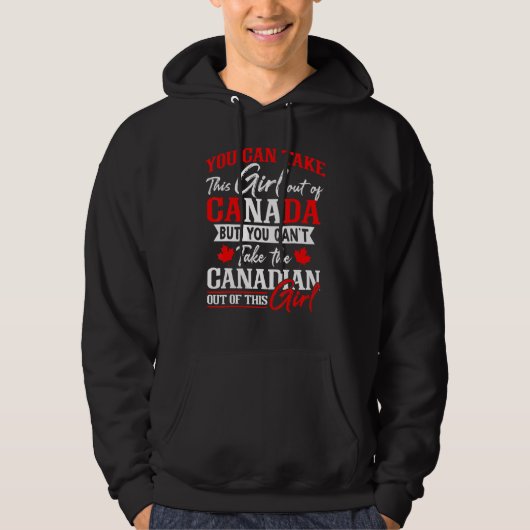 Veste À Capuche Fête canadienne des femmes du Canada (Devant)
