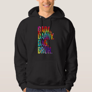 Veste À Capuche Fête des pères 2022 Dada Papa Papa Papa Papa Bruh