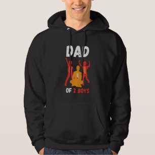 Veste À Capuche Fête des pères Homme 2 Garçons Pleinement Charge P
