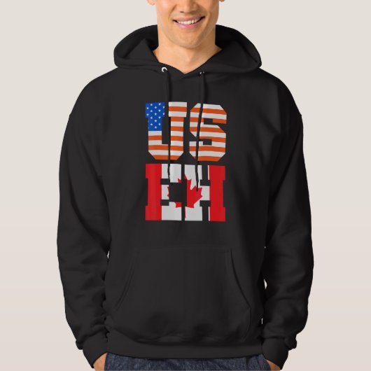 Veste À Capuche Fête du Canada États-Unis Citoyen canadien Amériqu (Devant)