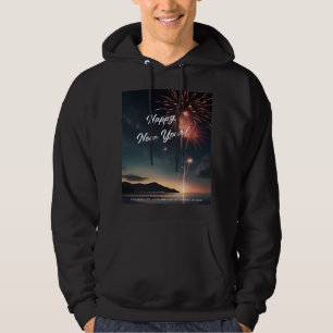 Veste À Capuche Feu d'artifice éblouissant joyeuses Vibes du Nouve