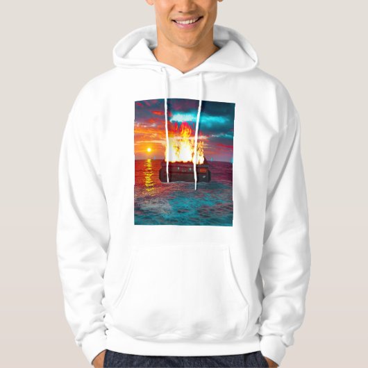 Veste À Capuche Feu de benne (Devant)