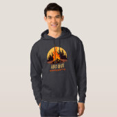 Veste À Capuche Feu de camp à Marquette Michigan (Devant entier)