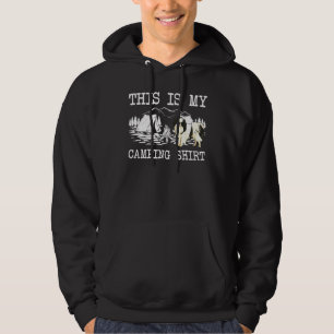 Veste À Capuche Feu de camp Chien Japonais Chin C'est Mon Camping