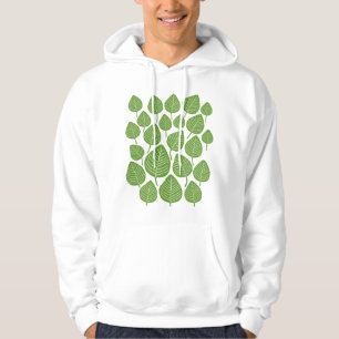 Veste À Capuche Feuille