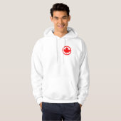 Veste À Capuche Feuille d'érable du Canada (Devant entier)