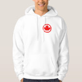 Veste À Capuche Feuille d'érable du Canada (Devant)