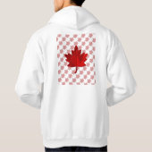 Veste À Capuche Feuille d'érable du Canada par Shirley Taylor (Dos)