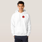 Veste À Capuche Feuille d'érable du Canada par Shirley Taylor (Devant entier)