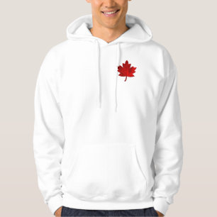 Veste À Capuche Feuille d'érable du Canada par Shirley Taylor