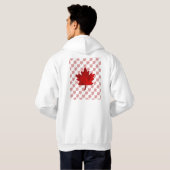 Veste À Capuche Feuille d'érable du Canada par Shirley Taylor (Dos entier)