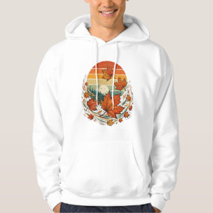 Veste À Capuche Feuilles d'automne pour toujours