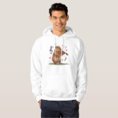 Veste À Capuche fiddler capybara (Devant entier)