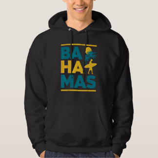 Veste À Capuche Fier Bahamas Bahamiens Drapeau Idée cadeau Nassau 