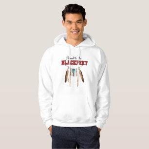Veste À Capuche Fier d'être sweatshirt à capuchon de Blackfeet