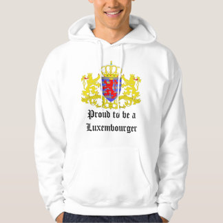 Veste À Capuche Fier d'être un Luxembourgeois