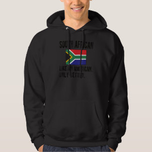Veste À Capuche Fier drapeau sud-africain Afrique du Sud Afrique d