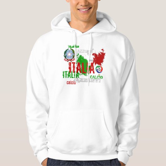 Veste À Capuche Fierté de l'Italie (Devant)