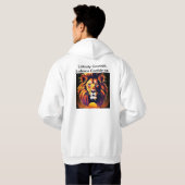Veste À Capuche Fierté et puissance Lion Silhouette Tee (Dos entier)