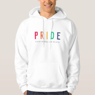 Veste À Capuche Fierté   LGBTQ Gay Rainbow moderne