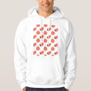 Veste À Capuche Fig mauve : motif coloré