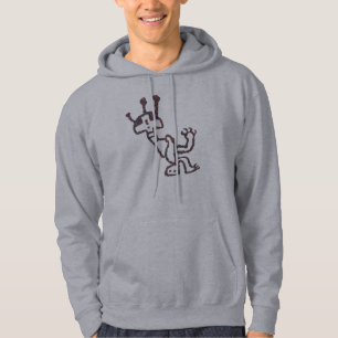 Veste À Capuche Figure mythique stylisée