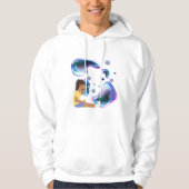 Veste À Capuche fille faire bulle de savon (Devant)