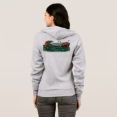 Veste À Capuche fille folle (Dos entier)