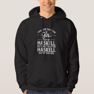 Veste À Capuche Fille Haskell Tx Texas Funny Home Roots Usa