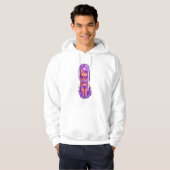 Veste À Capuche Fille violette (Devant entier)