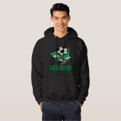Veste À Capuche Fin de support de dentelle (Devant entier)