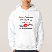 Finish Line Funny Sarcastic Red Lips Runtime Quote