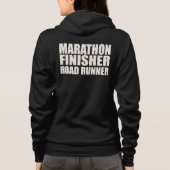 Veste À Capuche Finisseur de marathon (Dos)
