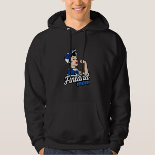 Veste À Capuche Finlande Maman Finlandais Drapeau finlandais Racin