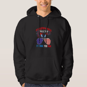 Veste À Capuche Fireworks Director Si J'Exécute Vous Exécutez 4 ju
