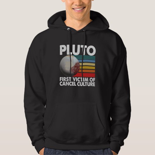 Veste À Capuche First Victim Of Cancel Culture Women Pluto Solar S (Devant)