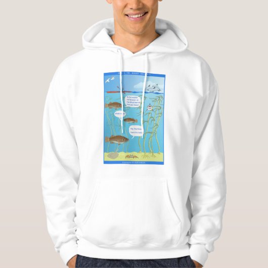 Veste À Capuche Fissures dans le Monde - Comment va l'eau ? - (Devant)