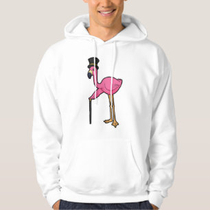 Veste À Capuche Flamant rose comme Groom avec Casquette & canne
