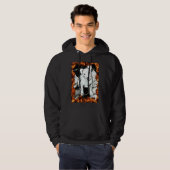 Veste À Capuche Flammes Pitbulles (Devant entier)