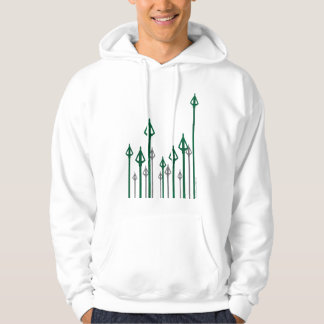Veste À Capuche Flèche | Graphique Flèches verticales