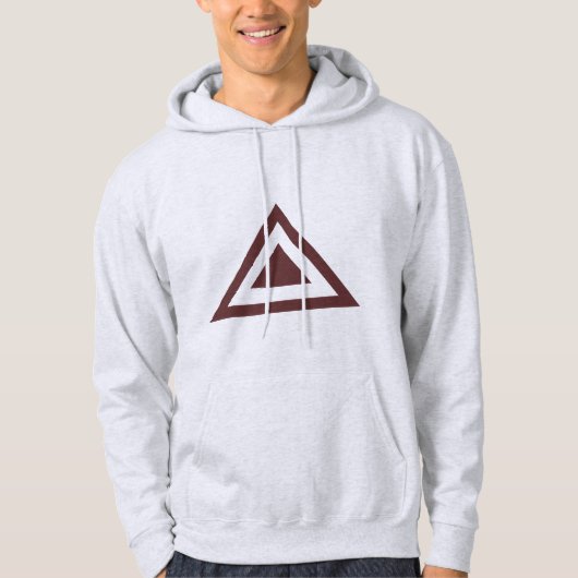 Veste À Capuche Flèche triangulaire 01 (Devant)
