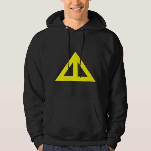 Veste À Capuche Flèche triangulaire divisée (Devant)