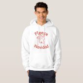 Veste À Capuche Fleece Navidad (Devant entier)