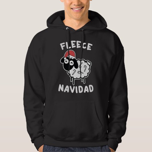 Veste À Capuche Fleece Navidad (Devant)